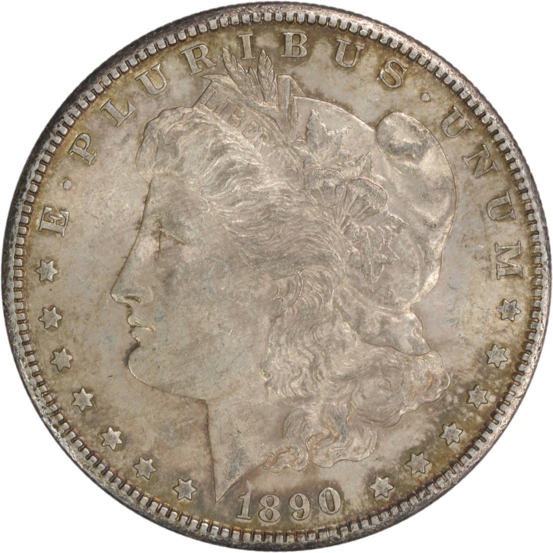 1890-S Morgan Silver Dollar AU Uncertified 90% Silver Coin: 1890-S Morgan Silver Dollar AU Uncertified 90% Silver Coin This 1890-S Morgan Silver Dollar is a beautiful piece of numismatic history, featuring the renowned design by George T. Morgan. The coin is i