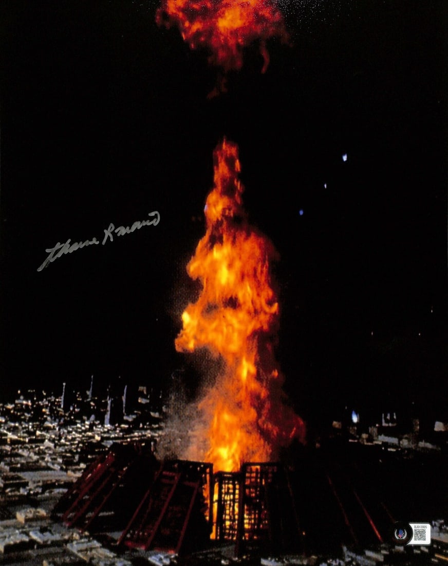 Thaine Morris Signed Star Wars ROTJ Death Star VFX 11x14 Photo Beckett Authenticated: Thaine Morris Signed Star Wars ROTJ Death Star VFX 11x14 Photo Beckett Authenticated This is an original, autographed 11x14 photograph featuring Thaine Morris, the ILM VFX artist renowned for his work