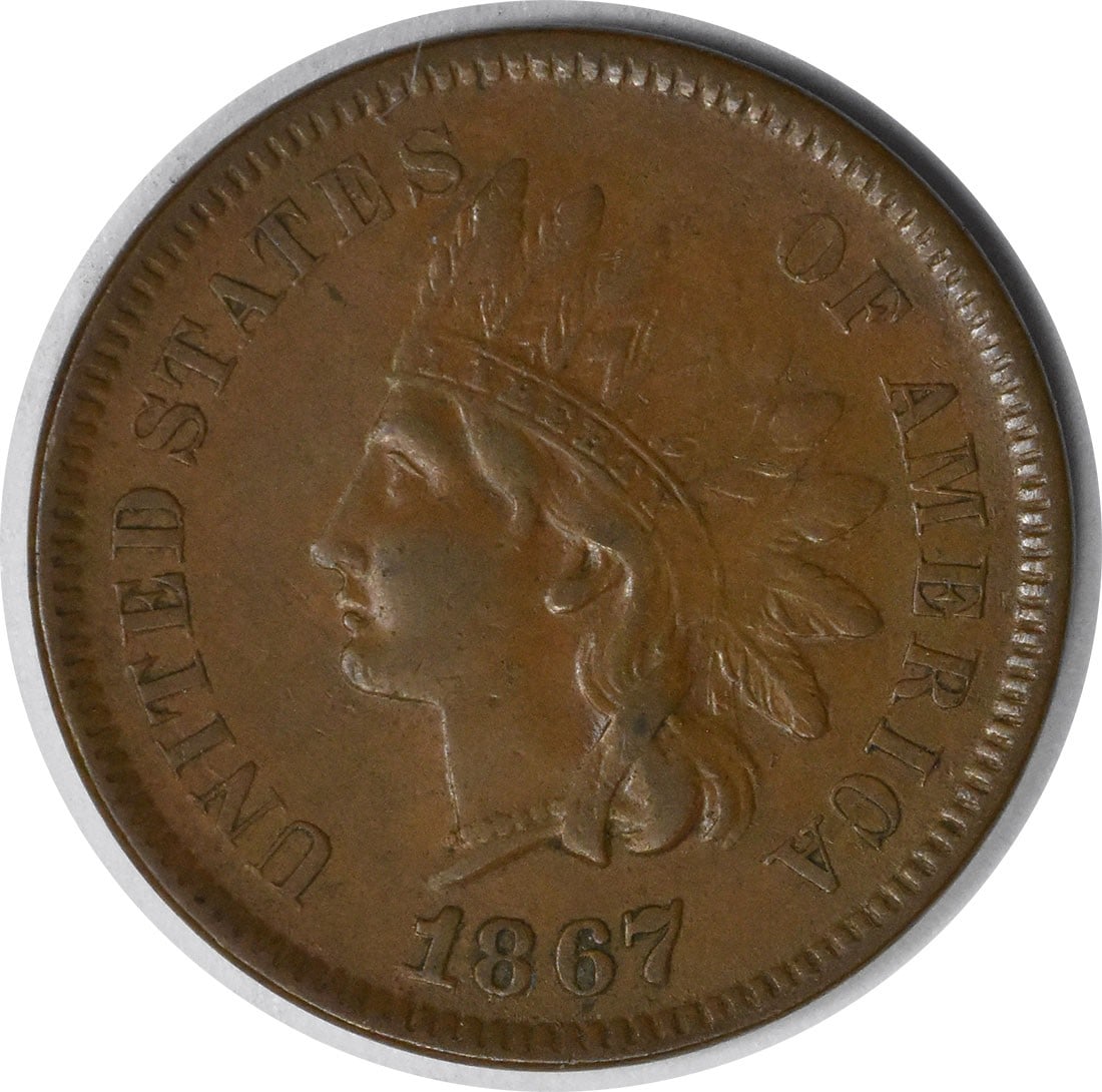 1867 Indian Head Cent KM 90a Copper Uncertified Circulated: 1867 Indian Head Cent KM 90a Copper Uncertified Circulated This 1867 Indian Cent, featuring the iconic Indian Head design, is a remarkable piece for coin collectors. It is classified as circulated and
