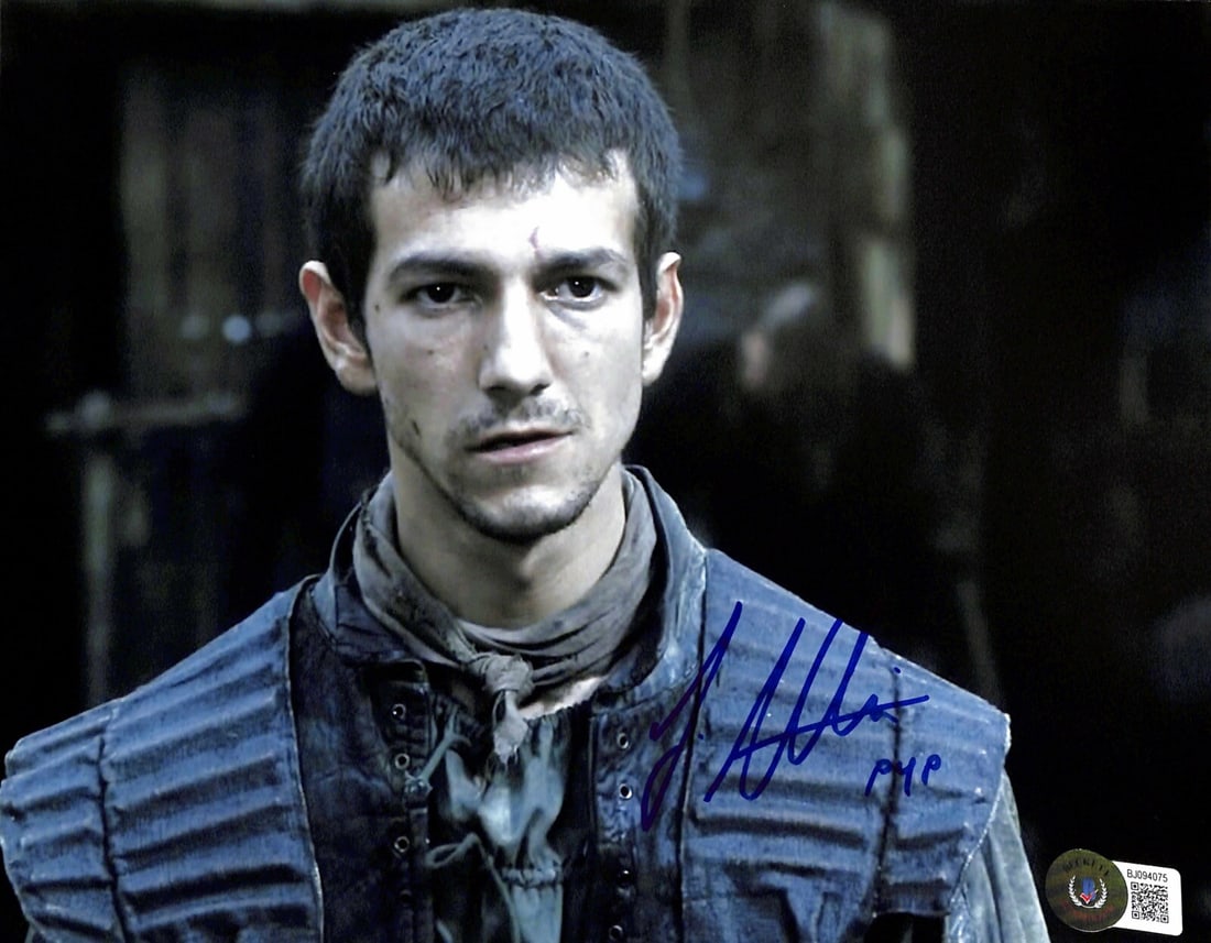 Joseph Altin Signed 8x10 Photo Game of Thrones Beckett Certified: Joseph Altin Signed 8x10 Photo Game of Thrones Beckett Certified This is an authenticated 8x10 color photograph featuring Joseph Altin, renowned for his role in the iconic fantasy TV series, Game of T