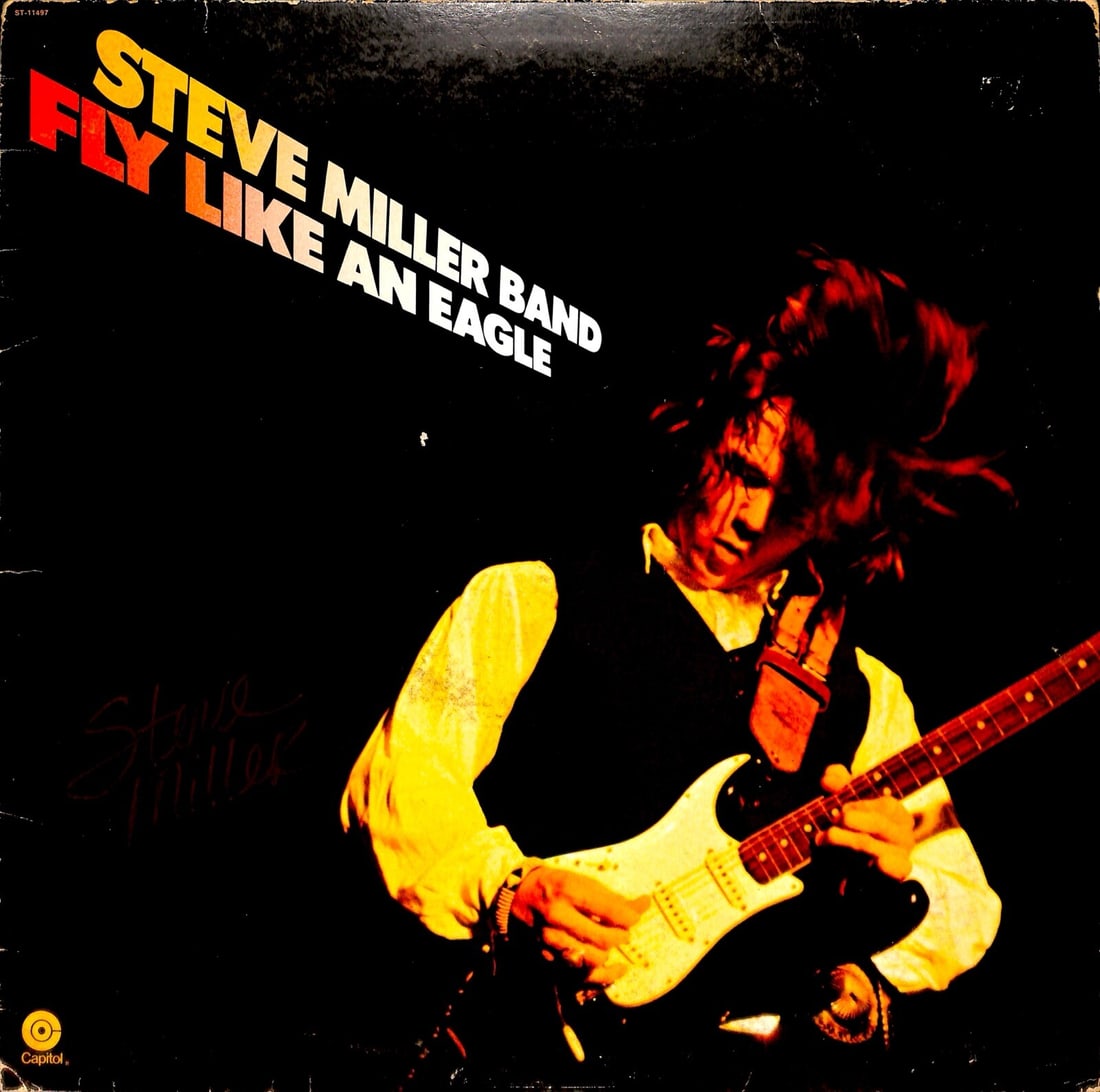 Steve Miller Signed Fly Like An Eagle Album Beckett Certified: Steve Miller Signed Fly Like An Eagle Album Beckett Certified This is an autographed original album of 'Fly Like An Eagle' Miller, featuring his signature in silver permanent marker. The item is authe