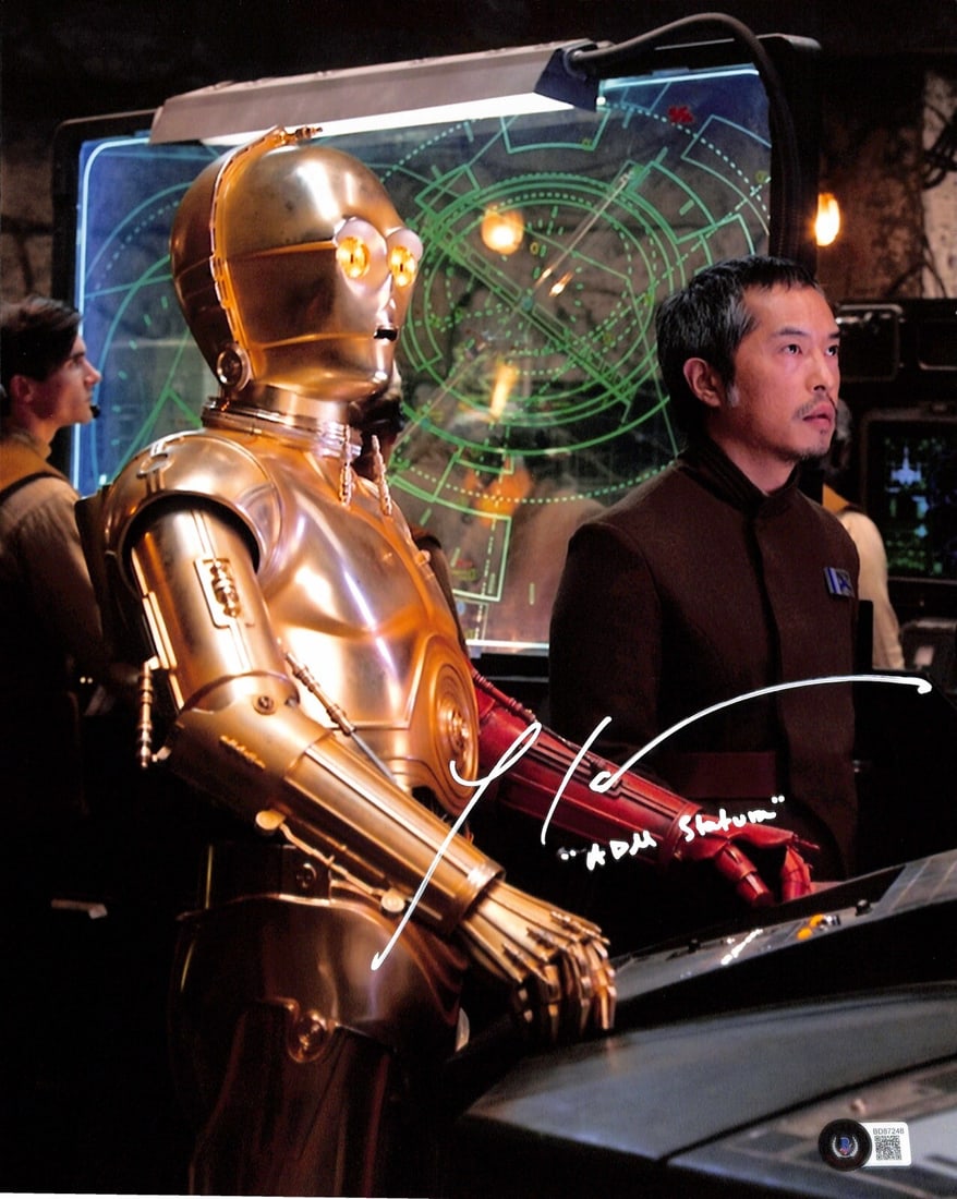 11x14 Photograph Signed by Ken Leung as Admiral Statum Beckett Authenticated (1 of 1)
