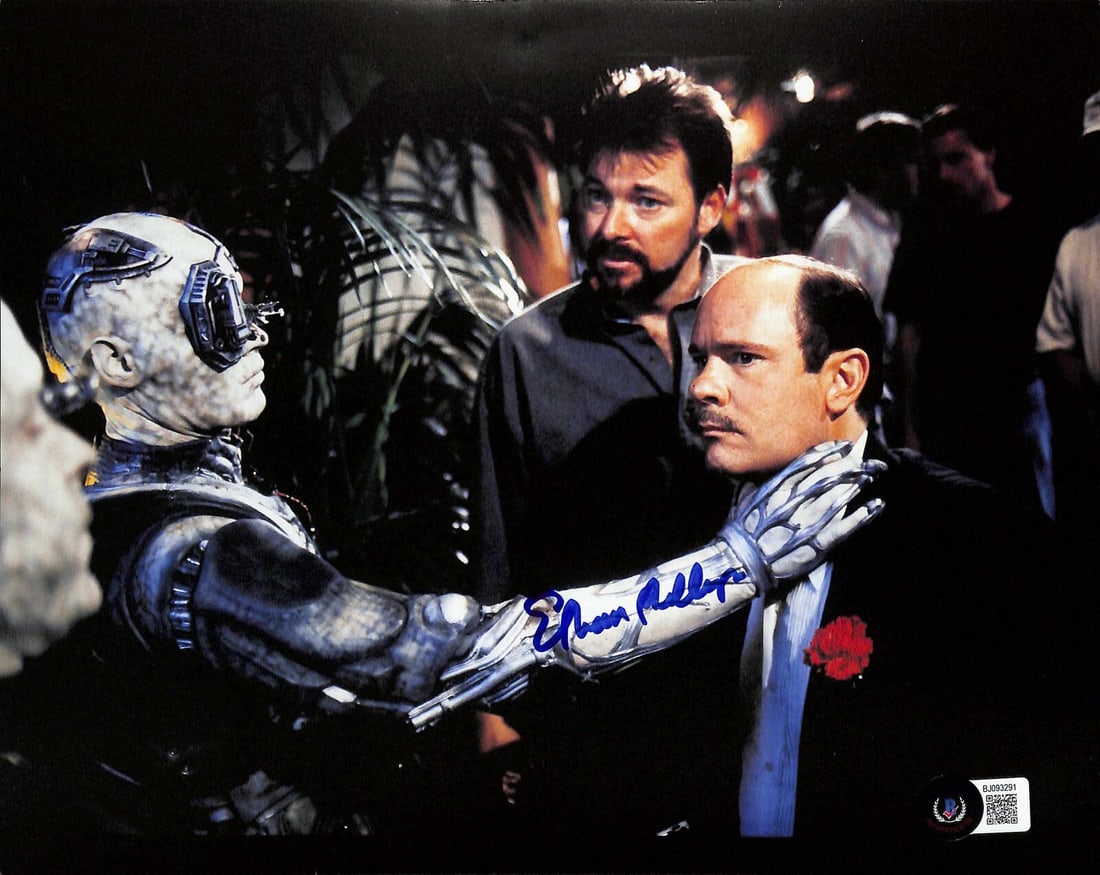 Ethan Phillips Signed Star Trek Voyager 8x10 Photo Beckett Certified (1 of 1)