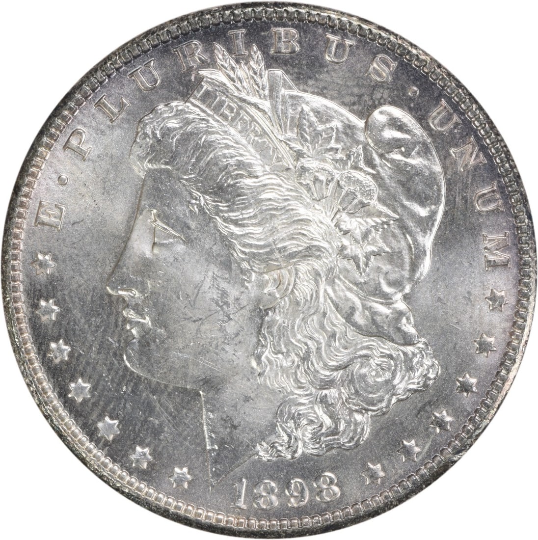 1898-O Morgan Silver Dollar Choice Uncirculated Uncertified Coin: 1898-O Morgan Silver Dollar Choice Uncirculated Uncertified Coin This 1898-O Morgan Silver Dollar is a remarkable piece, showcasing its uncirculated condition with a grade of Choice BU. Struck in silv