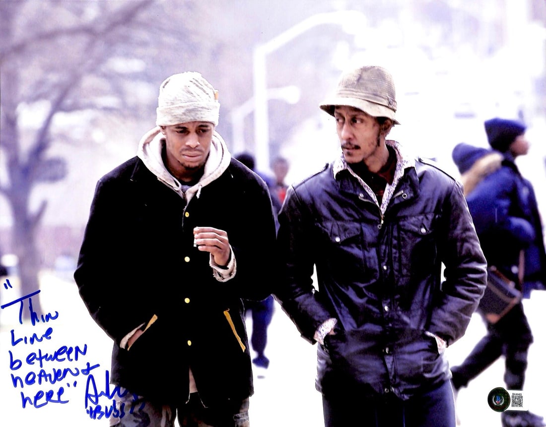 Andre Royo Signed 11x14 Photo The Wire Beckett Certified Inscribed Bubbles (1 of 1)