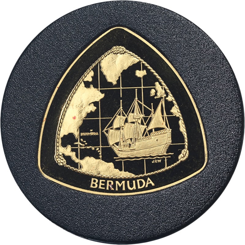 1998 Bermuda $60 Gold Triangle Proof Coin in OGP with COA (1 of 3)