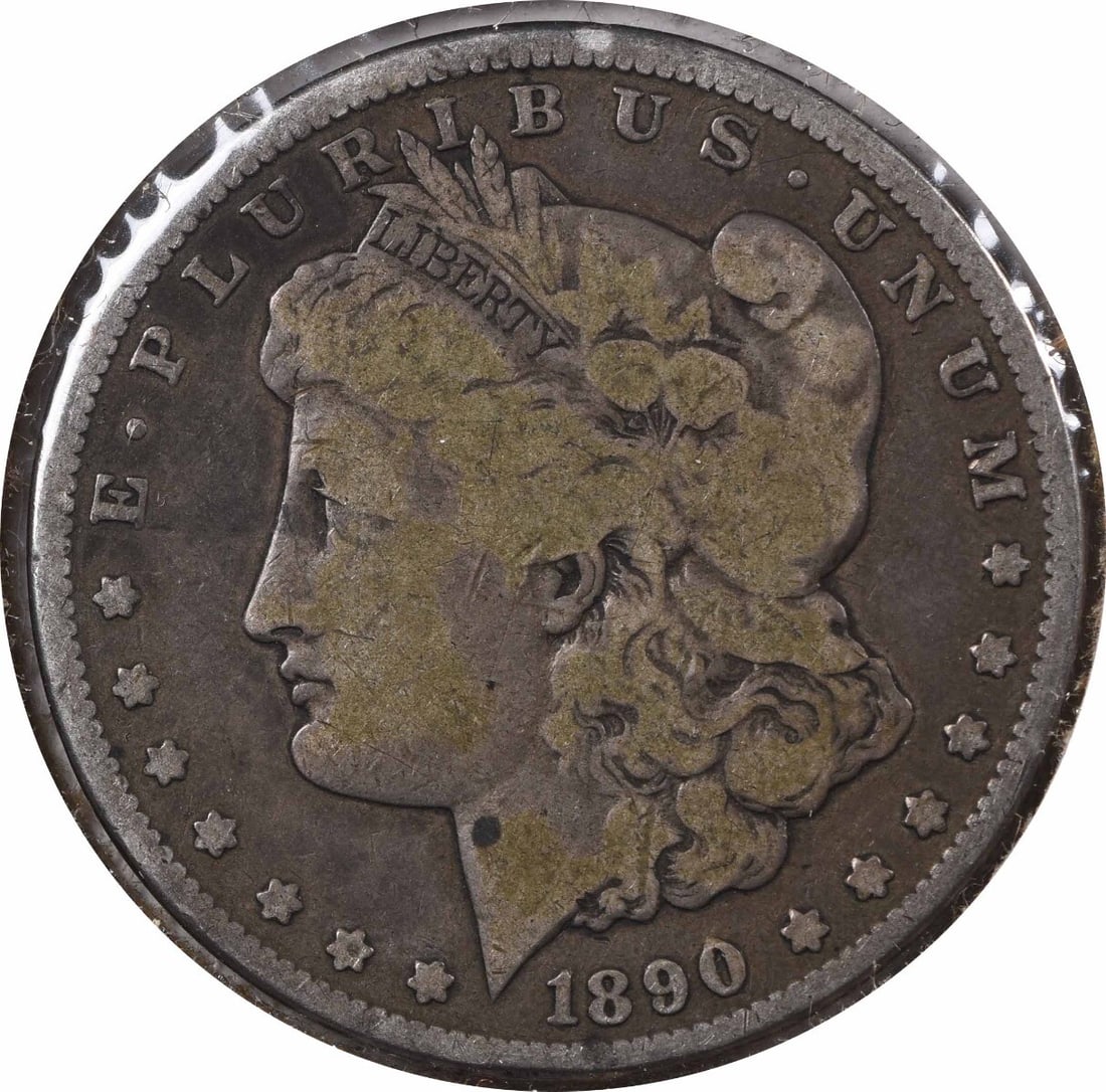 1890-CC Morgan Silver Dollar VG Uncertified Carson City Coin (1 of 2)