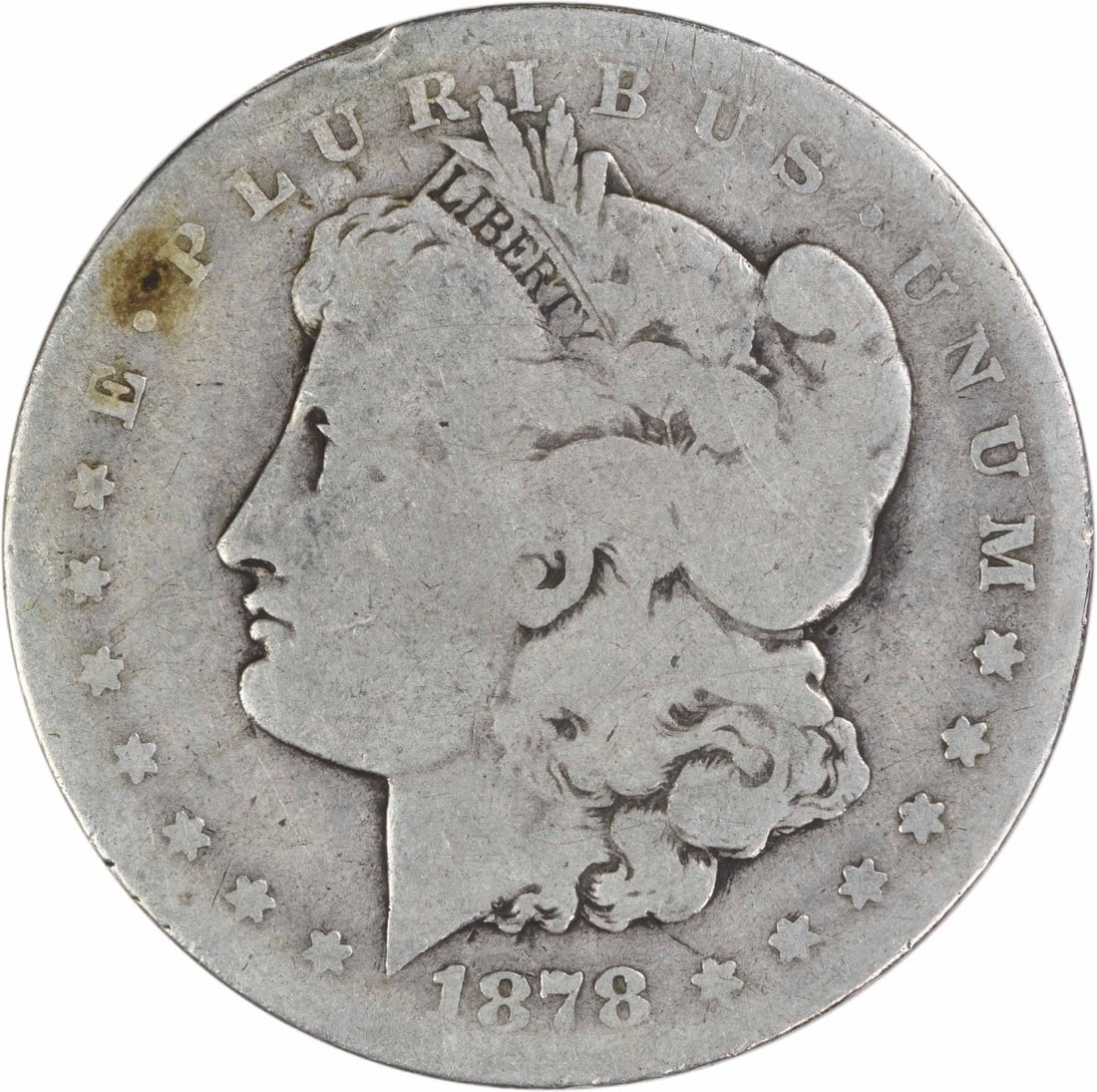 Carson City 1878 Morgan Dollar AG Grade 90 Percent Silver Uncertified (1 of 2)