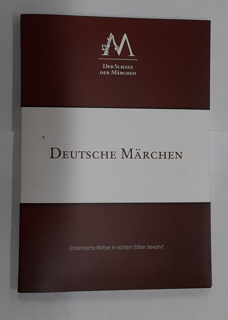 Ten Silver Brothers Grimm Fairy Tale Medals Set with Original German Folder: Ten Silver Brothers Grimm Fairy Tale Medals Set with Original German Folder This is a complete set of ten uncirculated silver commemorative medals from Germany, celebrating the Fairy Tales of the Brot