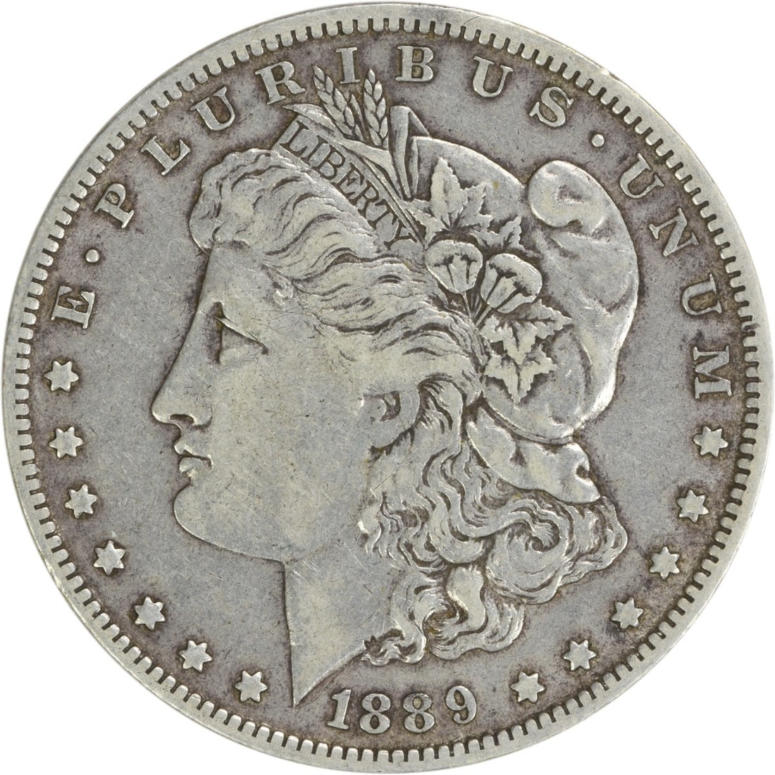 1889-O Morgan Silver Dollar EF Uncertified New Orleans Coin (1 of 2)