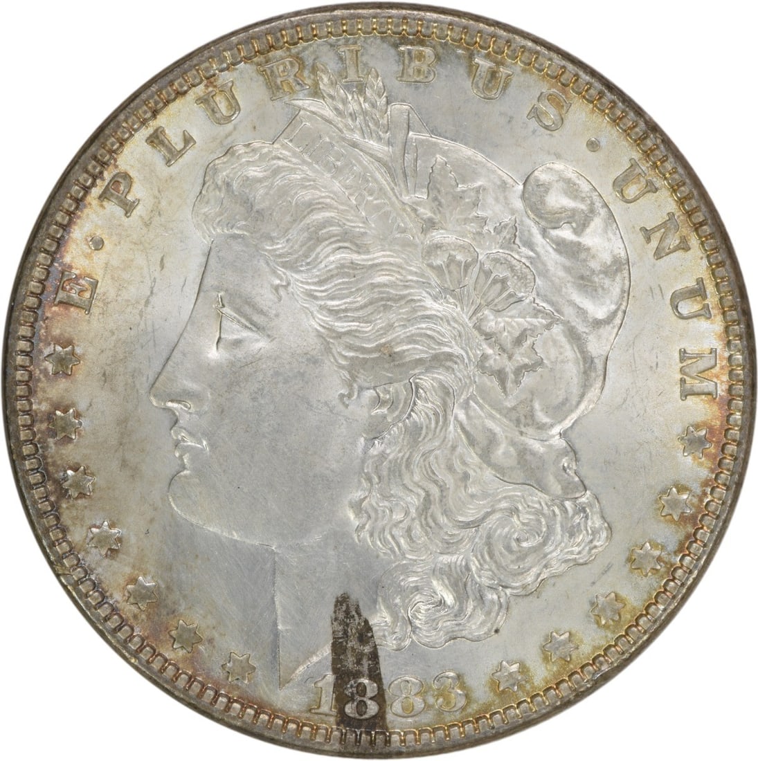 1883 Morgan Silver Dollar BU Uncertified Silver Coin: 1883 Morgan Silver Dollar BU Uncertified Silver Coin This 1883 Morgan Silver Dollar is in uncirculated condition and has been graded as Brilliant Uncirculated (BU). It features a silver composition an