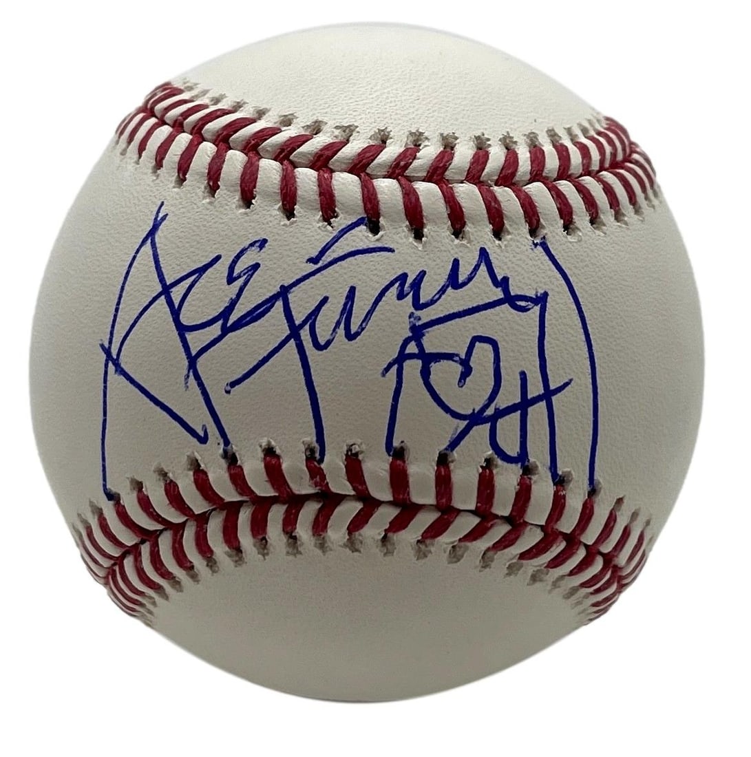 Ace Frehley Autographed OML Baseball JSA Certified Kiss Guitarist: Ace Frehley Autographed OML Baseball JSA Certified Kiss Guitarist This is an original Ace Frehley Signed/Autographed OML Baseball, featuring the iconic Kiss guitarist's signature. The baseball comes c