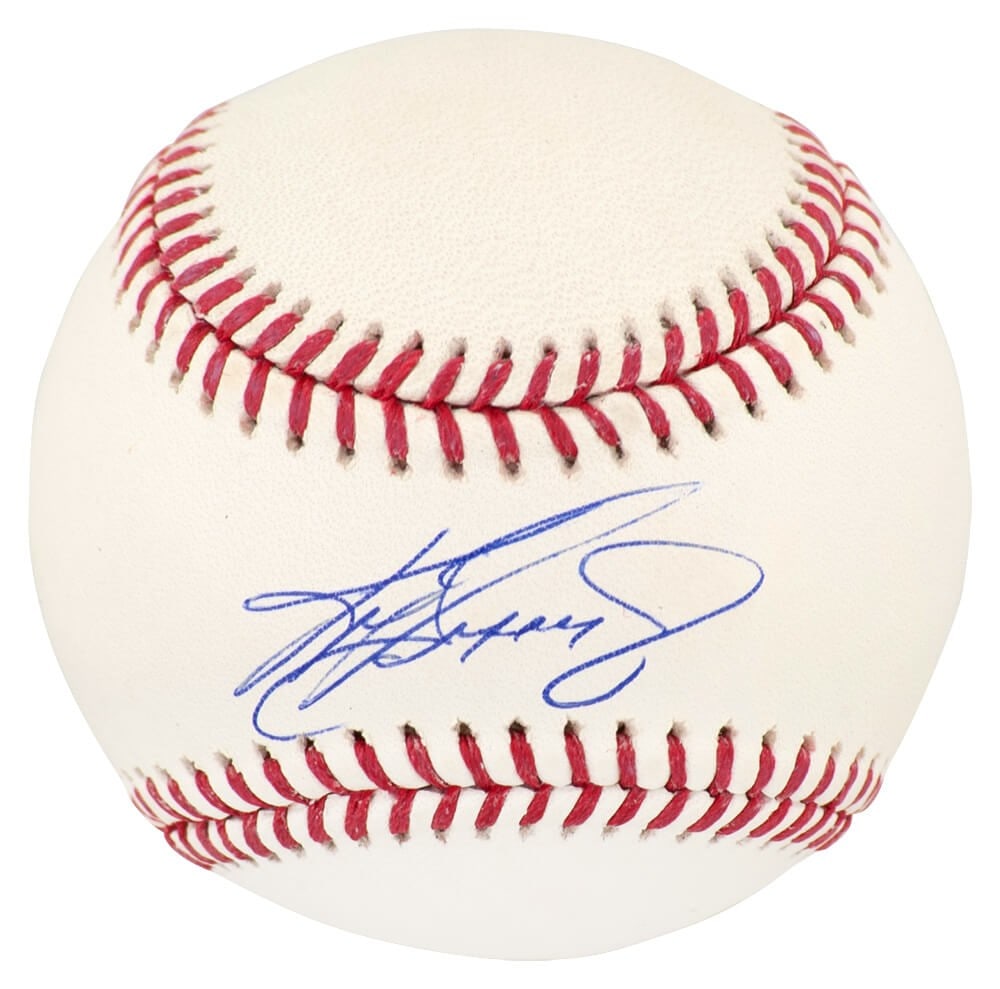 Ken Griffey Jr. Signed Rawlings MLB Baseball Beckett COA: Ken Griffey Jr. Signed Rawlings MLB Baseball Beckett COA This Ken Griffey Jr. signed Rawlings official MLB baseball is a must-have for any baseball enthusiast. The ball features the autograph of the l