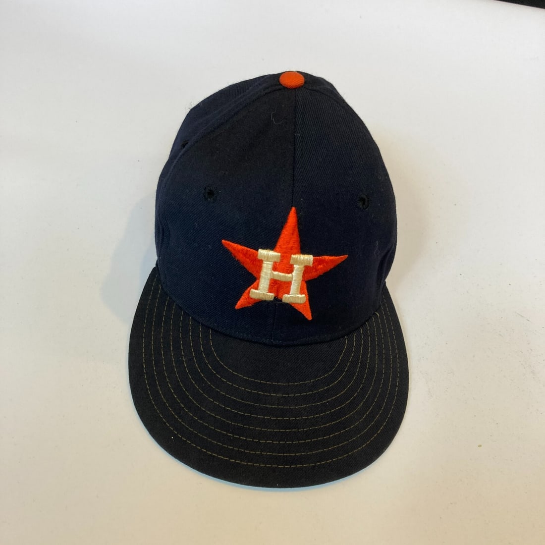 Authentic 1960's Houston Astros KM Game Model Cap New With Tags: Authentic 1960's Houston Astros KM Game Model Cap New With Tags Step back in time with this authentic Vintage 1960's Houston Astros KM Game Model Baseball Hat Cap, featuring its original tags. This cl