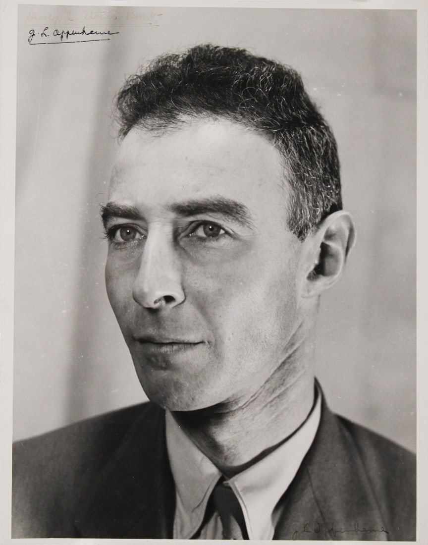J. Robert Oppenheimer Signed 8x10 B&W Photo with JSA Authentication (1 of 3)