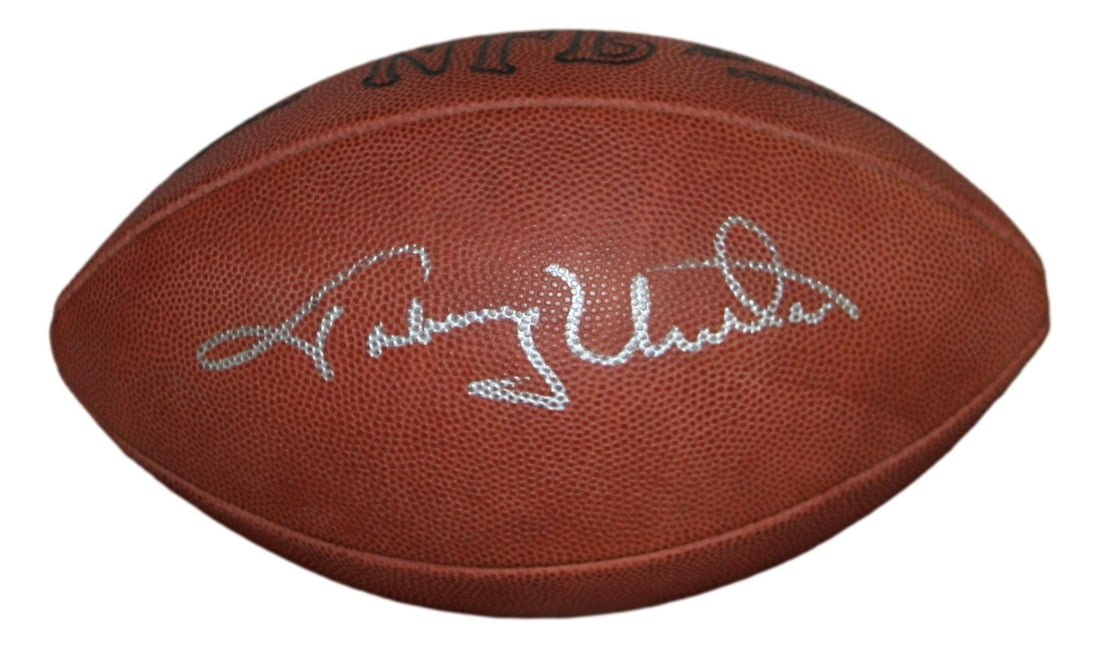 Johnny Unitas Signed Wilson NFL Football PSA Authenticated Colts Collectible (1 of 4)