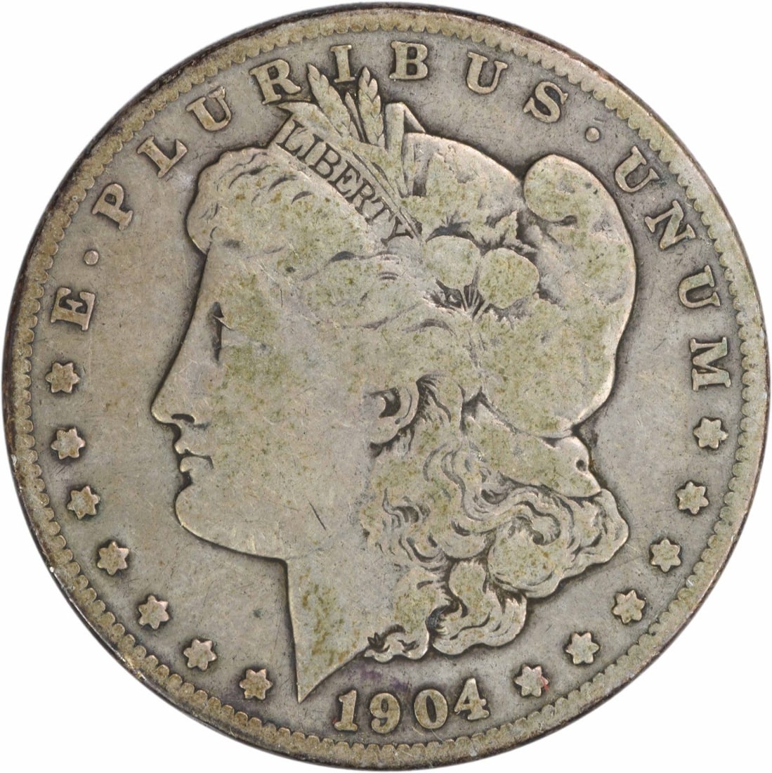 1904-S Morgan Silver Dollar VG Uncertified San Francisco Mint Coin: 1904-S Morgan Silver Dollar VG Uncertified San Francisco Mint Coin This 1904-S Morgan Silver Dollar is a classic coin featuring the iconic design by George T. Morgan. Struck in San Francisco, it showc