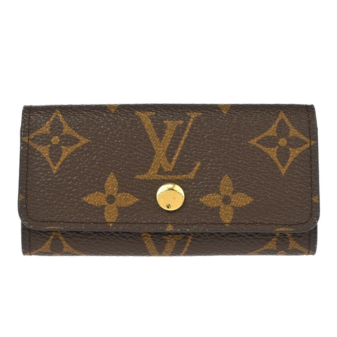 Louis Vuitton Monogram Canvas Multicles 4 Key Holder Brown (1 of 7)