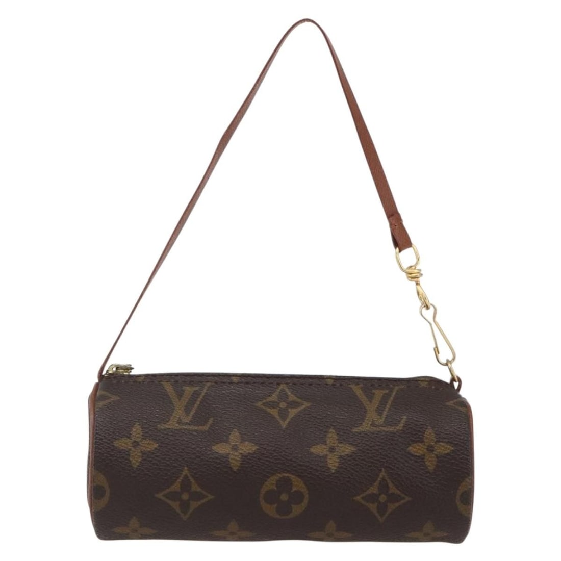 Louis Vuitton Monogram Canvas Papillon Pochette Bag 15.5cm: Louis Vuitton Monogram Canvas Papillon Pochette Bag 15.5cm This Louis Vuitton Papillon Pochette is crafted from iconic brown monogram canvas, designed for women. It offers a compact and stylish carry