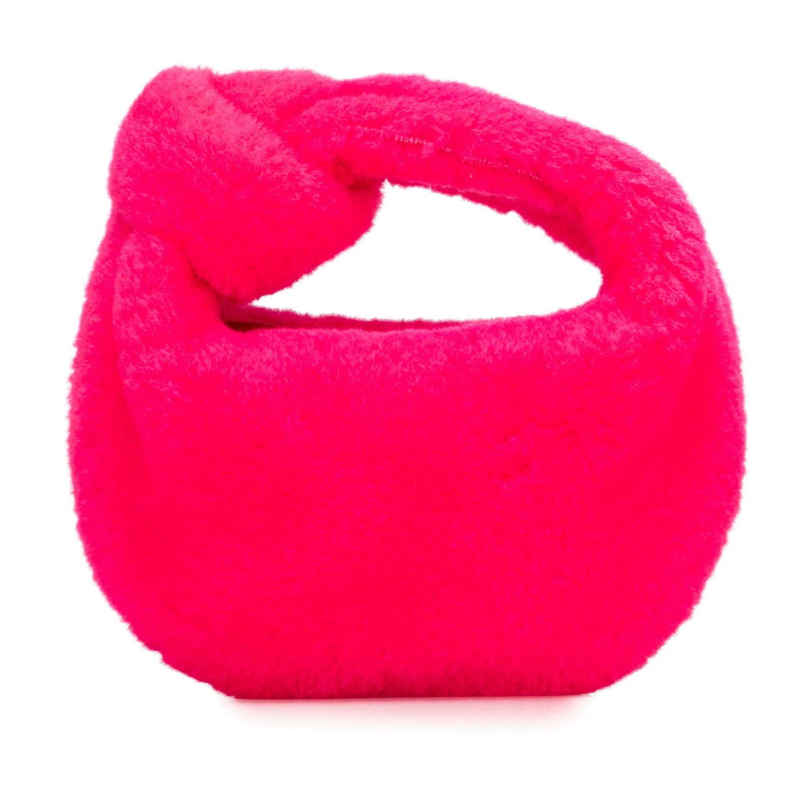 Bottega Veneta Mini Shearling Jodie Bag Pink Italy (1 of 11)