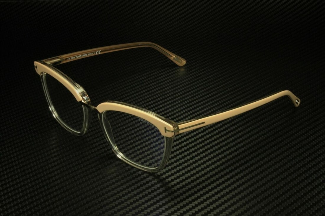 Tom Ford FT5550-B 072 Shiny Pink Blue Blockers Eyeglasses with Authenticity Certificate (1 of 5)