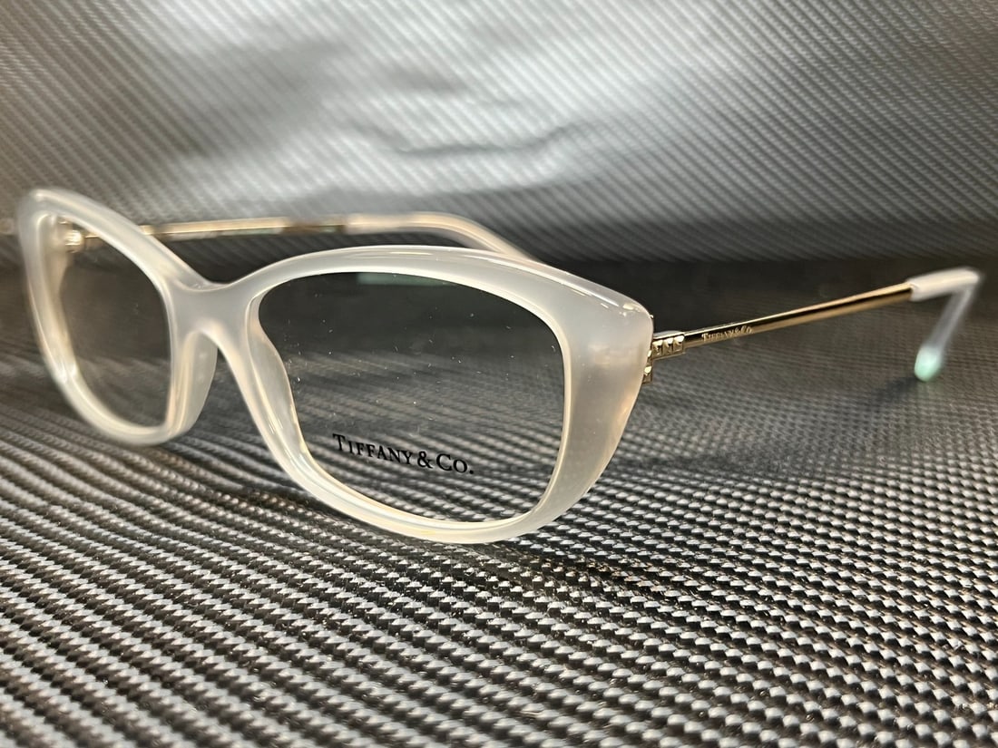 Tiffany TF2178 8267 Opal Grey Women's Irregular Eyeglasses with Demo Lenses (1 of 4)