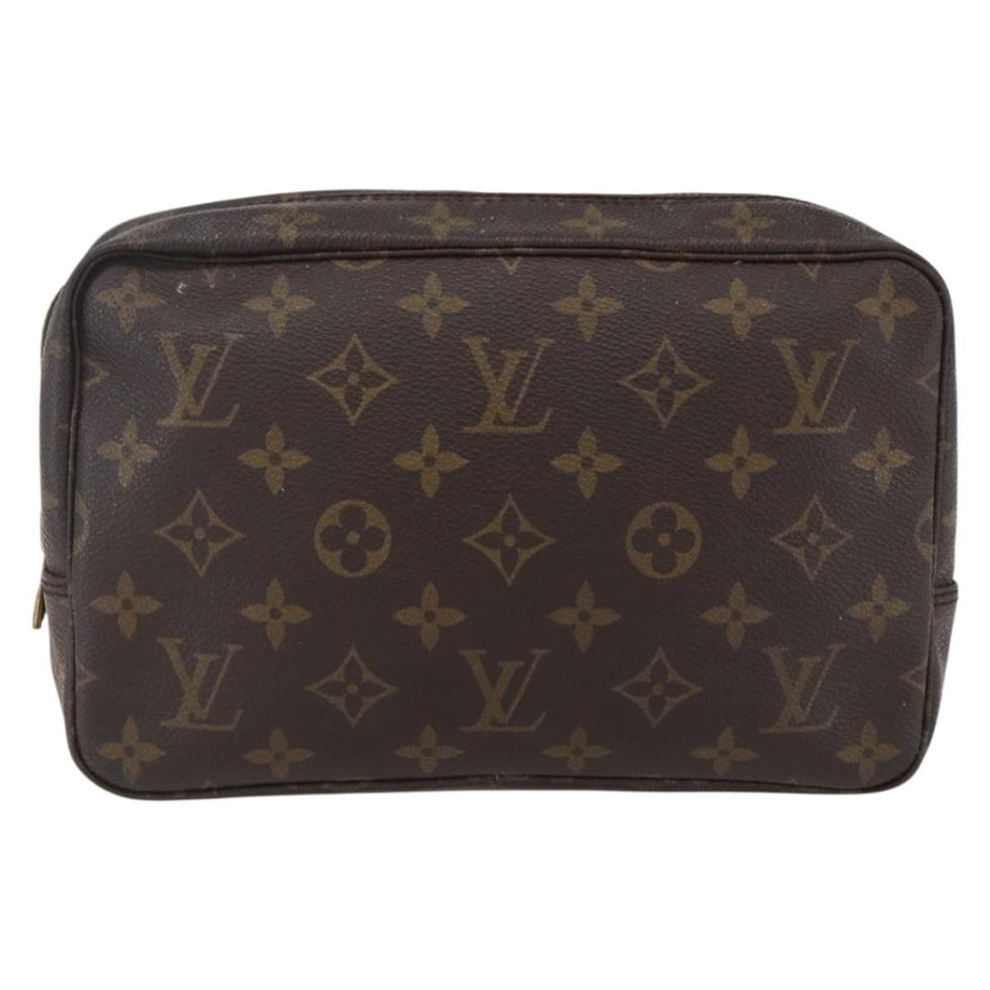 Monogram Canvas Trousse Toilette by Louis Vuitton Unisex Brown Pouch (1 of 17)