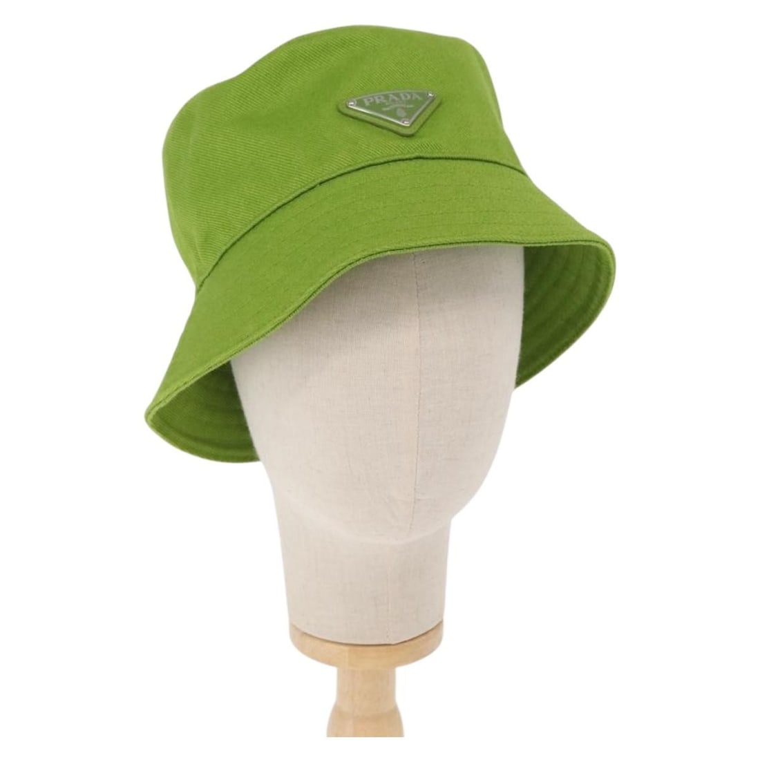 PRADA Green Canvas Bucket Hat Made in Italy Authentic 155955M (1 of 14)