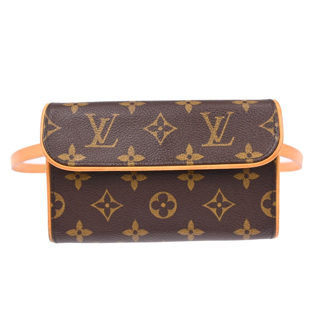 Louis Vuitton Pochette Florentine Monogram Canvas Small Bum Bag M51855: Louis Vuitton Pochette Florentine Monogram Canvas Small Bum Bag M51855 This Louis Vuitton Pochette Florentine Bum Bag features the brand's signature Monogram canvas leather with a brown exterior and b