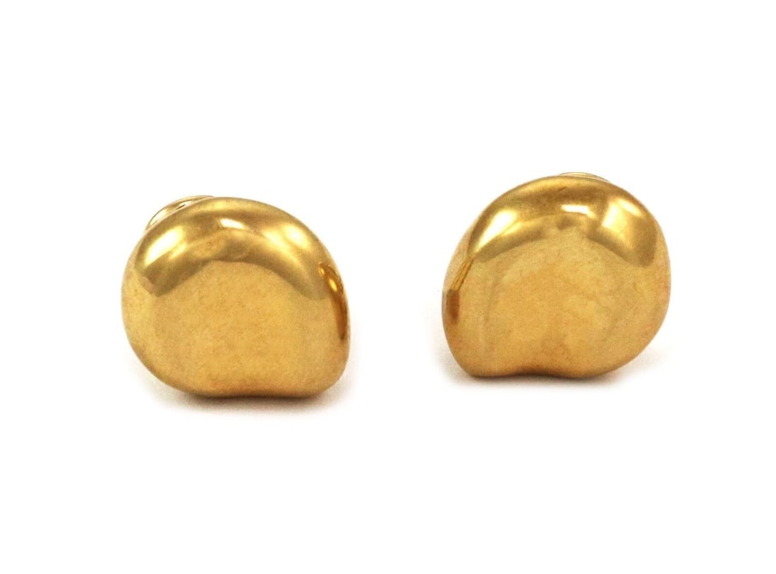 Peretti Nugget Clip Earrings in 18k Yellow Gold by Tiffany & Co. (1 of 6)