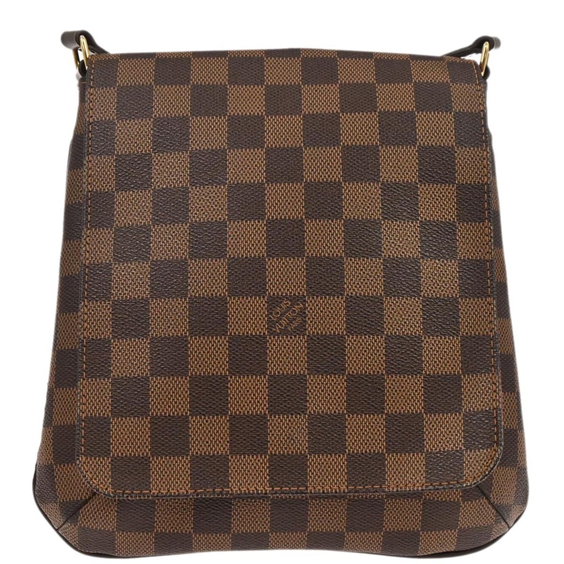 Louis Vuitton Musette Salsa Damier Canvas Shoulder Bag with Long Adjustable Strap: Louis Vuitton Musette Salsa Damier Canvas Shoulder Bag with Long Adjustable Strap This Louis Vuitton Musette Salsa Long Strap Shoulder Bag features the signature Damier canvas leather exterior in brow