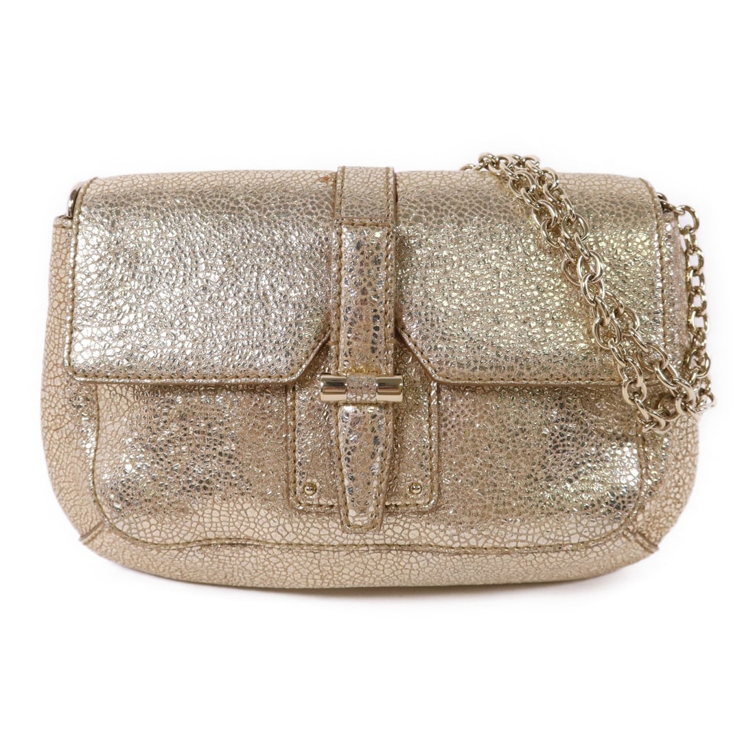 YVES SAINT LAURENT GHW Chain Shoulder Bag Calfskin Leather Gold: YVES SAINT LAURENT GHW Chain Shoulder Bag Calfskin Leather Gold Elevate your style with this exquisite YSL Chain Shoulder Bag, crafted from luxurious calfskin leather in a stunning gold hue. Designed