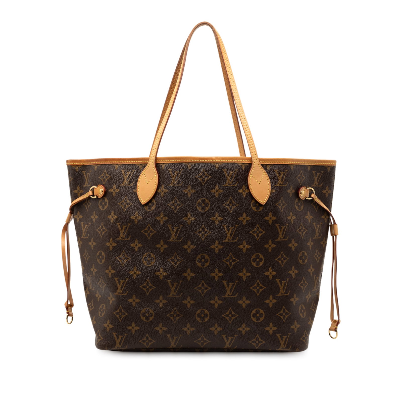 Louis Vuitton Neverfull MM Monogram Canvas Tote with Vachetta Leather Trim (1 of 9)