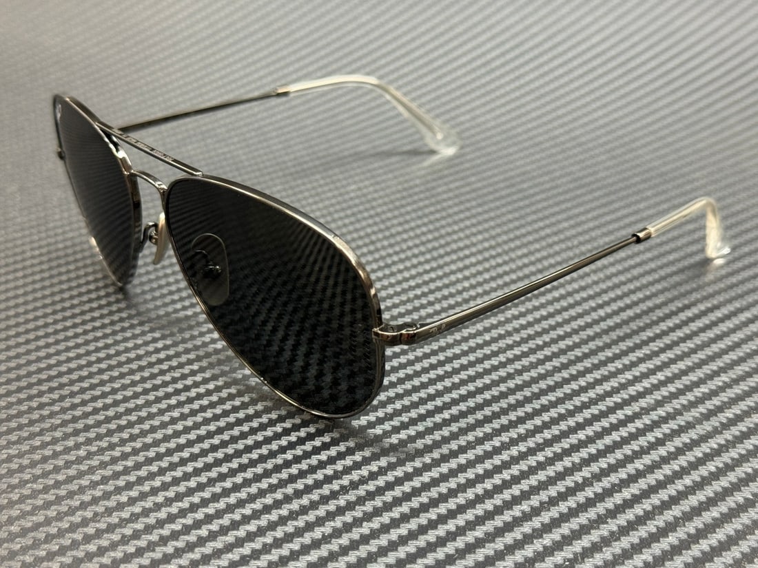 Ray-Ban RB8089 Gunmetal Black Polarized Sunglasses 62 mm Unisex (1 of 5)