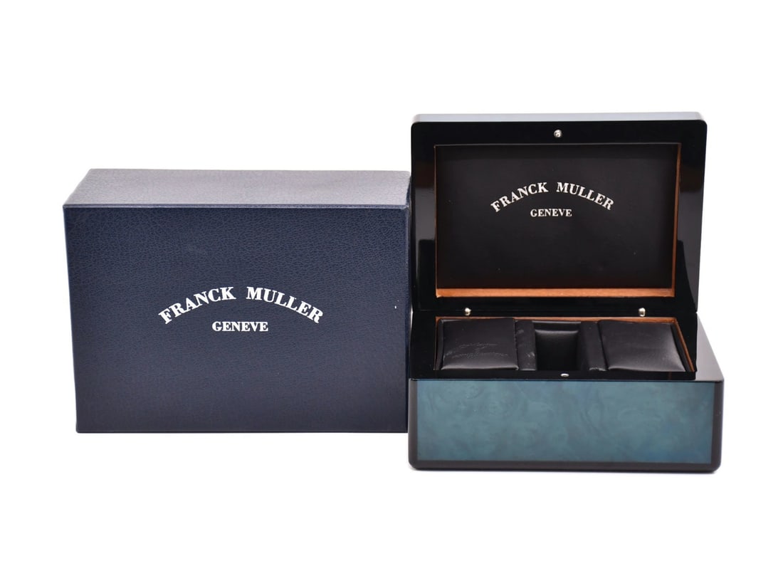 Franck Muller Single Watch Presentation Box 7x5x4 Authentic (1 of 2)