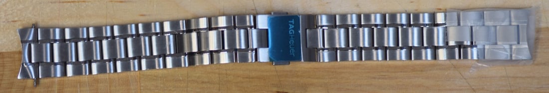 TAG Heuer FAA030 Stainless Steel 18mm Watch Bracelet Authentic (1 of 2)