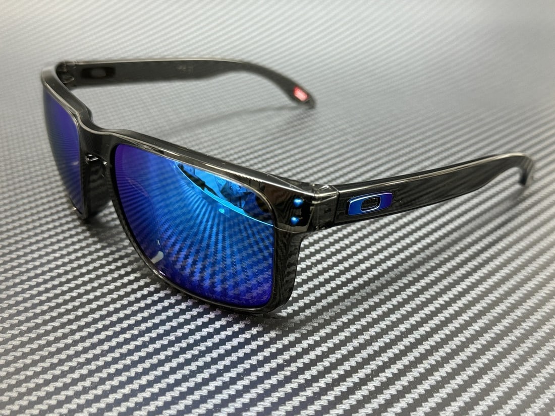 Oakley OO9417 09 Holbrook XL Grey Smoke Prizm Sapphire Polarized Sunglasses (1 of 5)