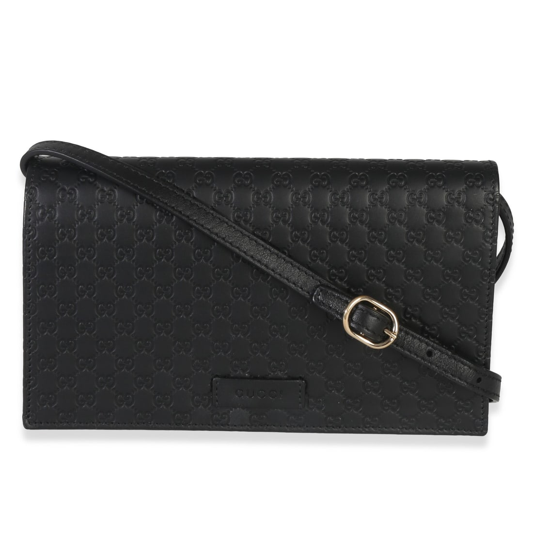 Gucci Microguccissima Black Leather Crossbody Bag with Snap Closure: Gucci Microguccissima Black Leather Crossbody Bag with Snap Closure This Gucci Microguccissima Crossbody Wallet features a black leather exterior with the signature Microguccissima pattern. Designed f
