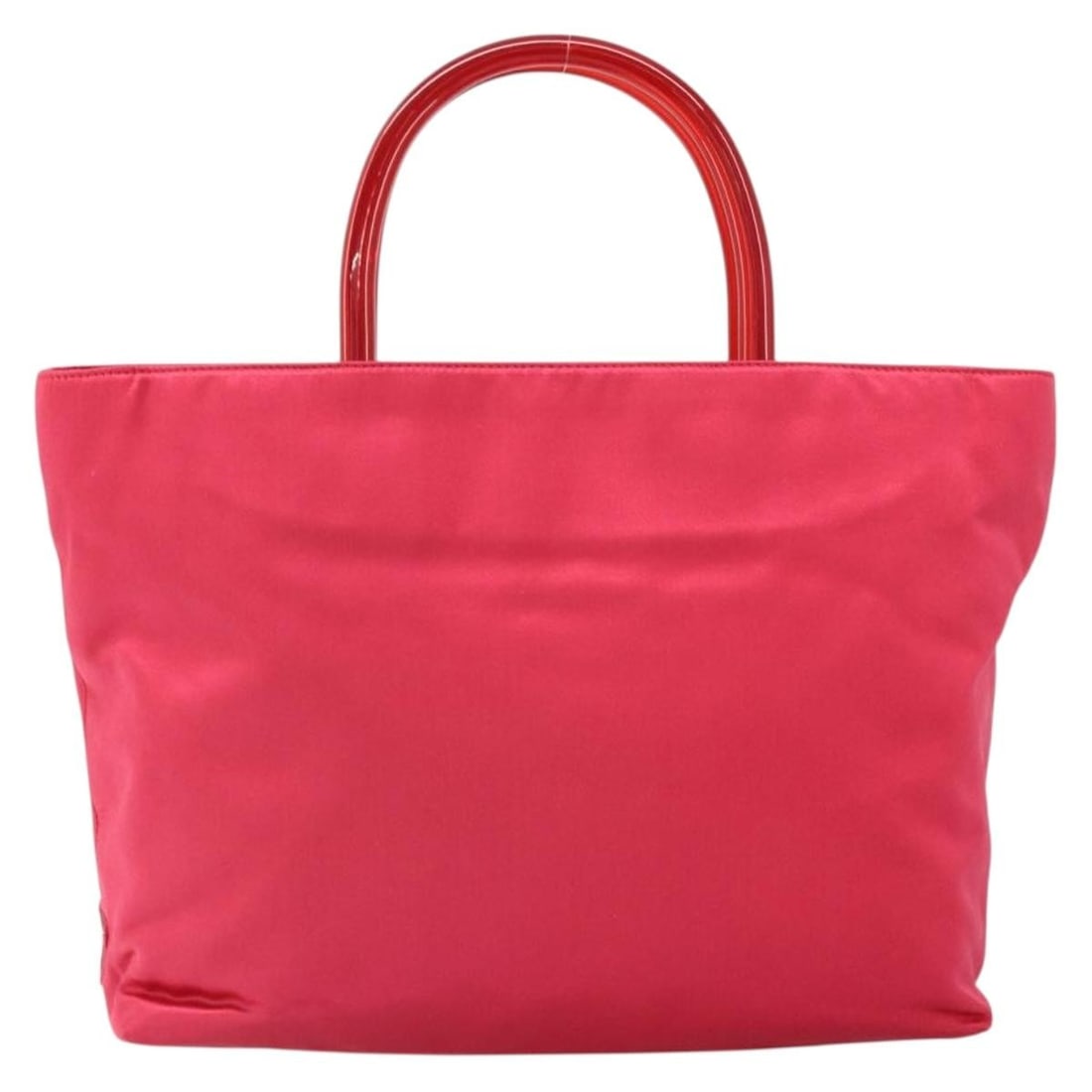 Red Satin Prada Vintage Purse for Women 29cm x 25cm x 9cm: Red Satin Prada Vintage Purse for Women 29cm x 25cm x 9cm This Prada vintage handbag features a red satin exterior with a classic design. The bag is tailored for women and crafted in Italy. It is in v