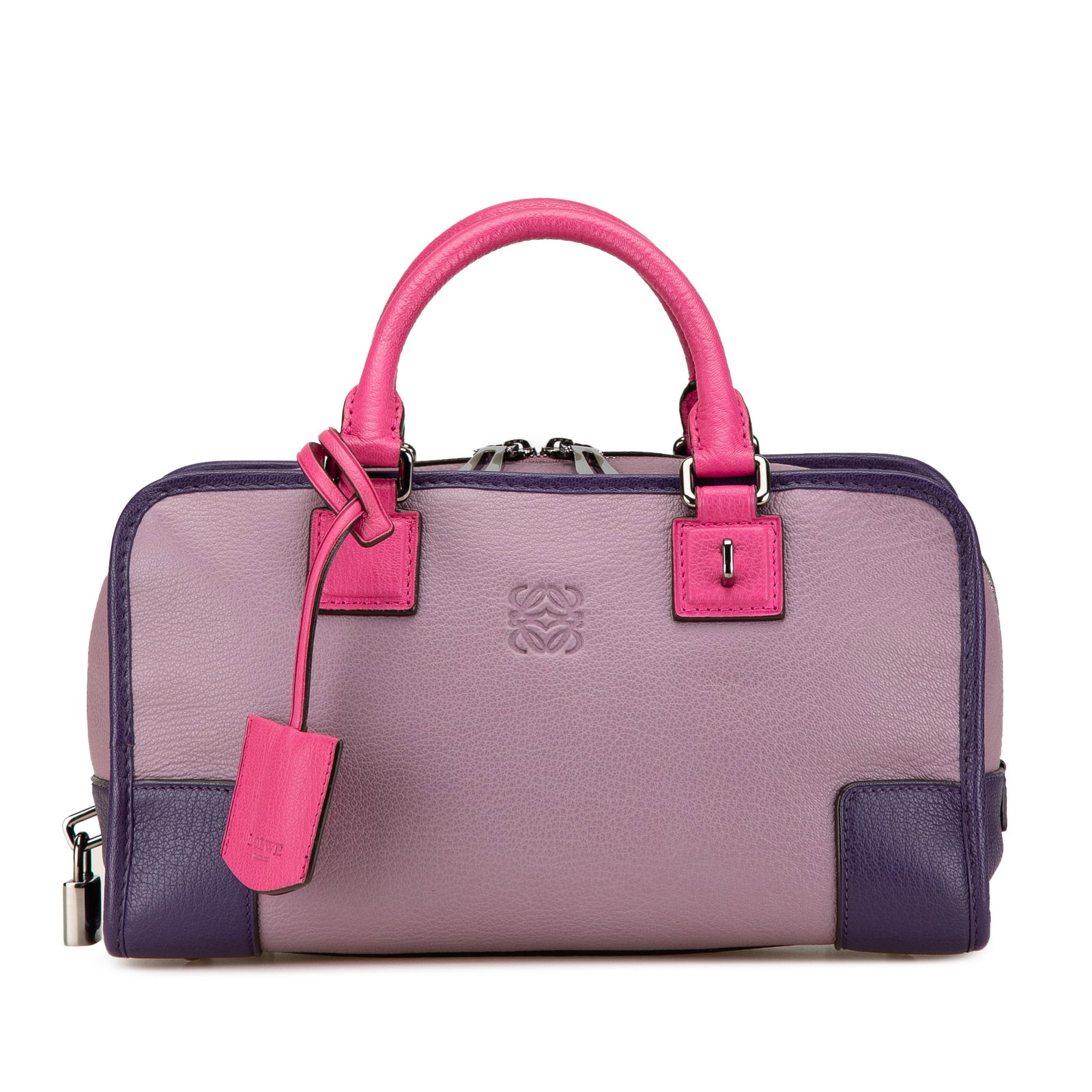 Loewe Amazona 28 Leather Handbag in Tricolor Design (1 of 16)