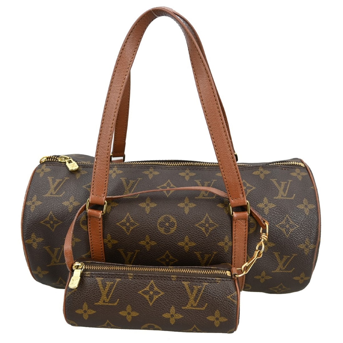 Louis Vuitton Papillon 30 Monogram Canvas Medium Brown Handbag M51365: Louis Vuitton Papillon 30 Monogram Canvas Medium Brown Handbag M51365 This Louis Vuitton Papillon 30 handbag features the iconic monogram canvas leather exterior with a classic brown finish. Designed
