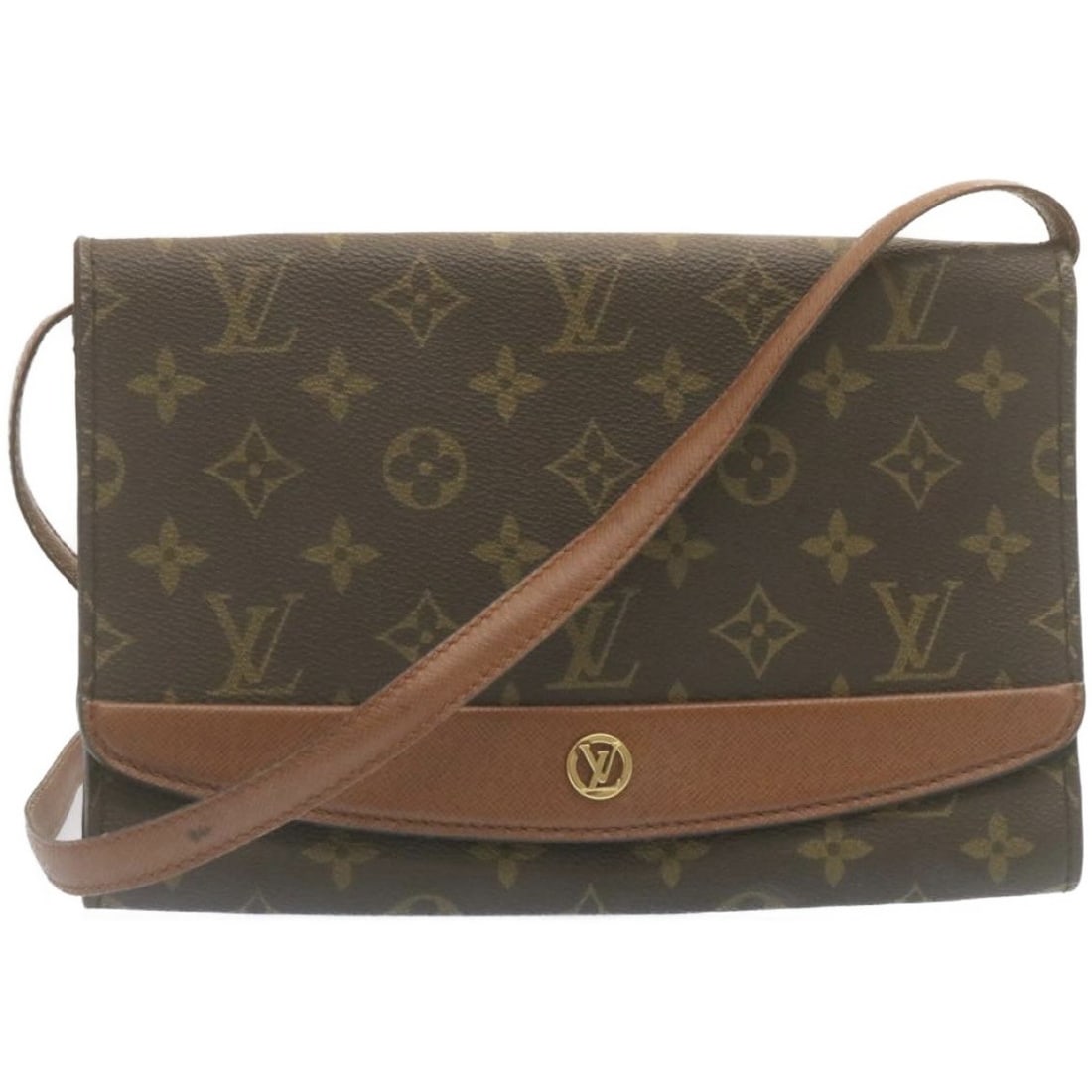 LOUIS VUITTON Monogram Bordeaux Shoulder Bag M51798 Auth France (1 of 18)