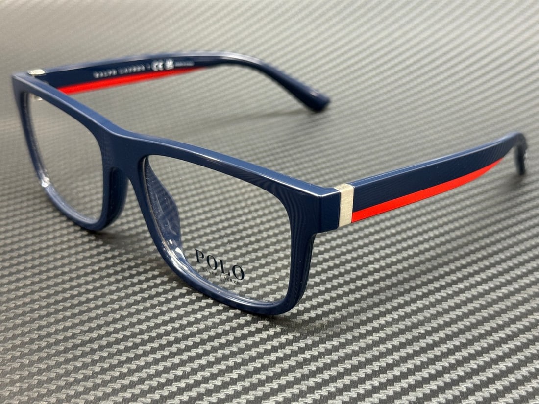 Shiny Navy Blue PH2290U 5620 Eyeglasses by Polo Ralph Lauren 54 mm (1 of 5)