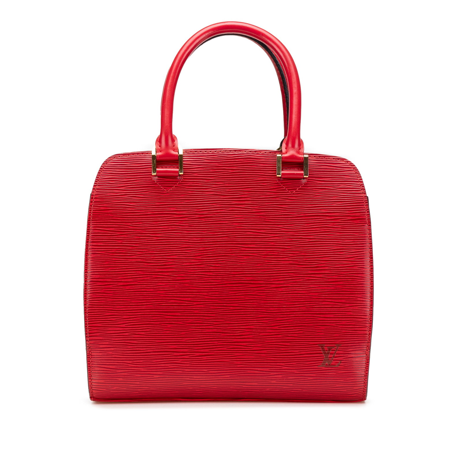 Louis Vuitton Epi Pont Neuf Red Leather Handbag (1 of 14)