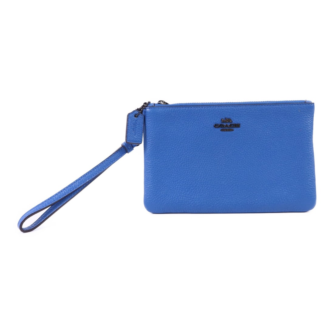 COACH Blue Calfskin Leather Pouch from United States (1 of 18)