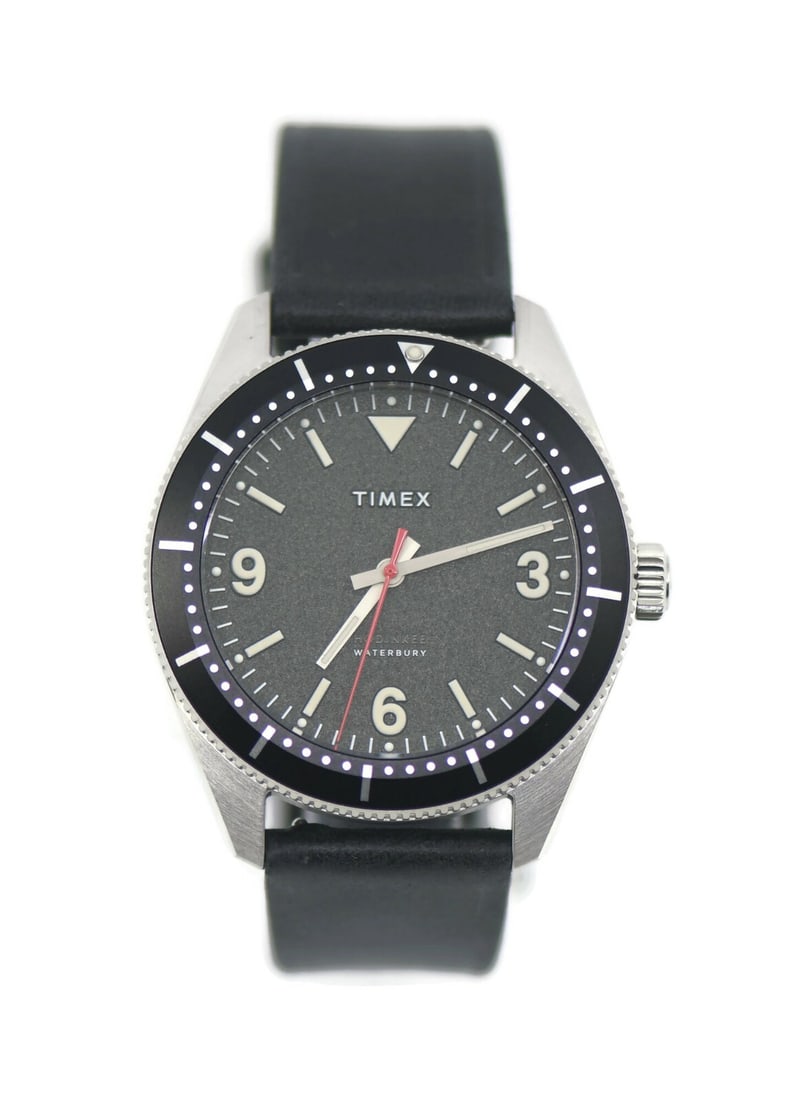 Timex Hodinkee Waterbury Automatic Stainless Steel Watch TW2V32900ZV with Box and Papers (1 of 6)