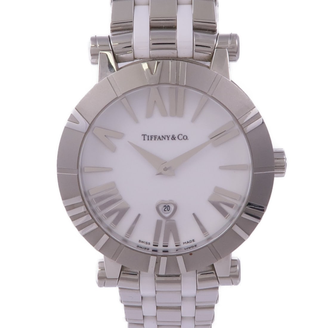 TIFFANY&CO Atlas Quartz Wristwatch Stainless Steel White Dial (1 of 16)