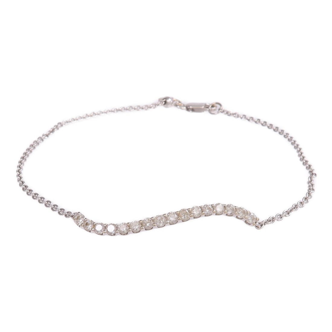Diamond Accent 18K White Gold Bracelet by JEWELRY Brand (1 of 8)