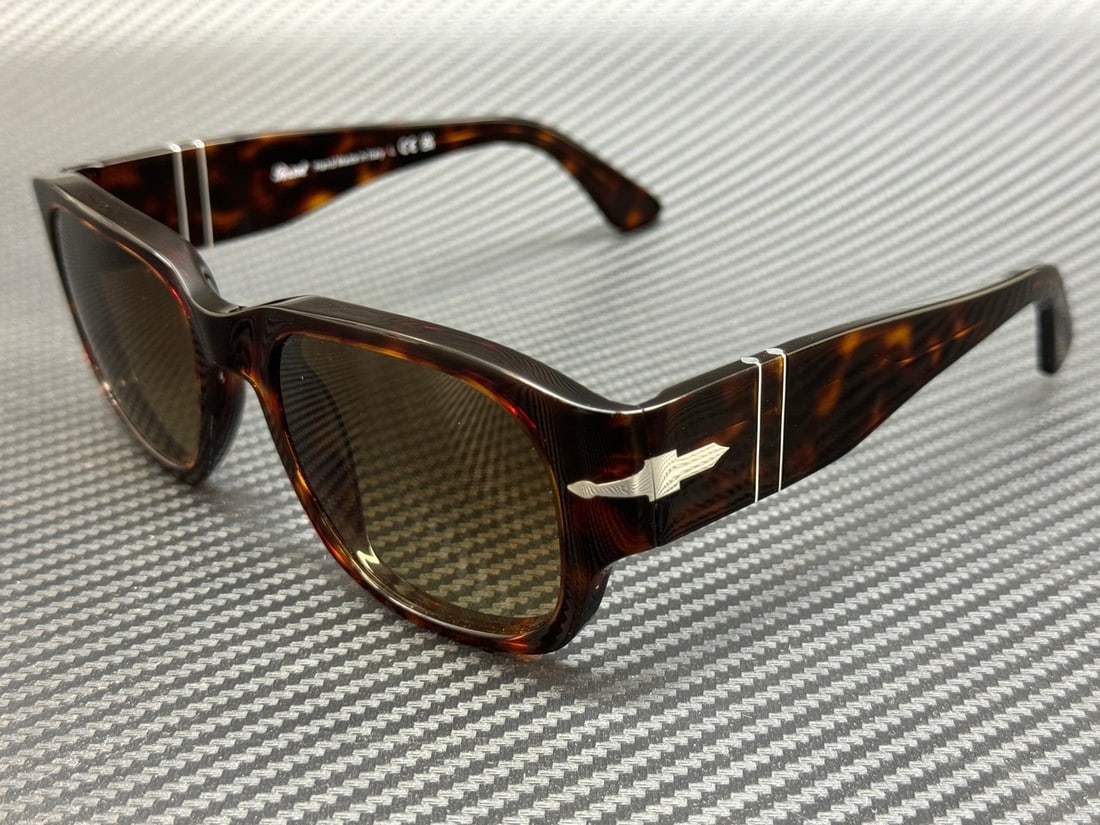 Persol PO3380S 24 85 Havana Brown Gradient 55mm Sunglasses with Authenticity Certificate (1 of 5)