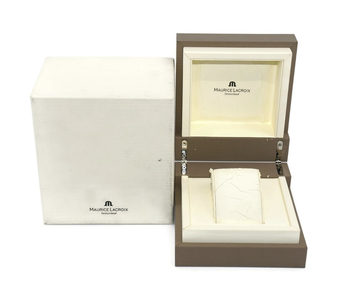 Authentic Maurice Lacroix Presentation Watch Box 6x5x4 Inches (1 of 2)